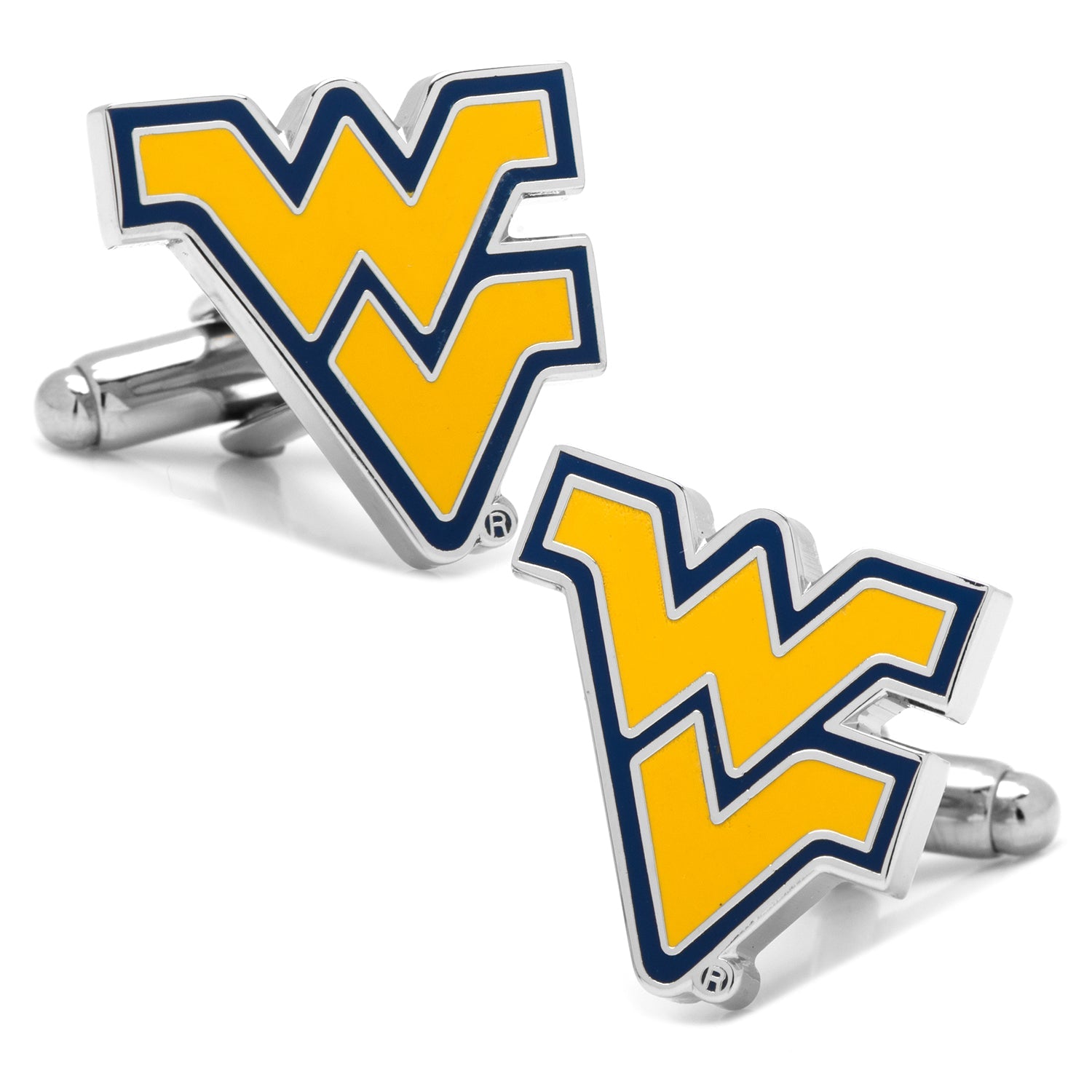  Cufflinks West Virginia Mountaineers Cufflinks - Default Title - Bonton