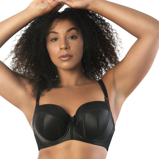 Charlotte Underwire Padded Bra-Black-30D-1