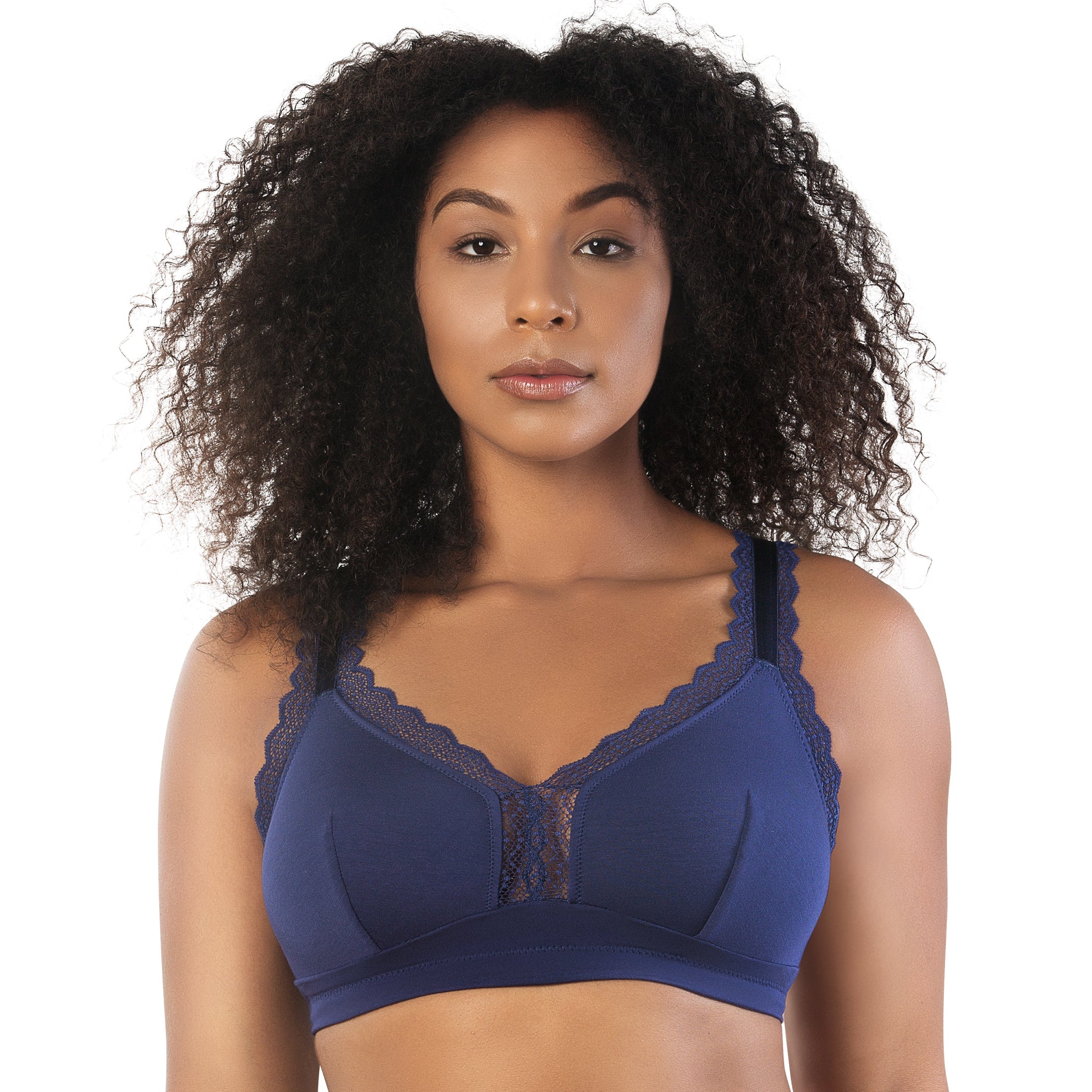  PARFAIT Dalis Wire-Free Bralette - Navy - Bonton