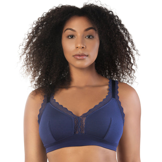 Dalis Wire-Free Bralette-Navy-30D-1