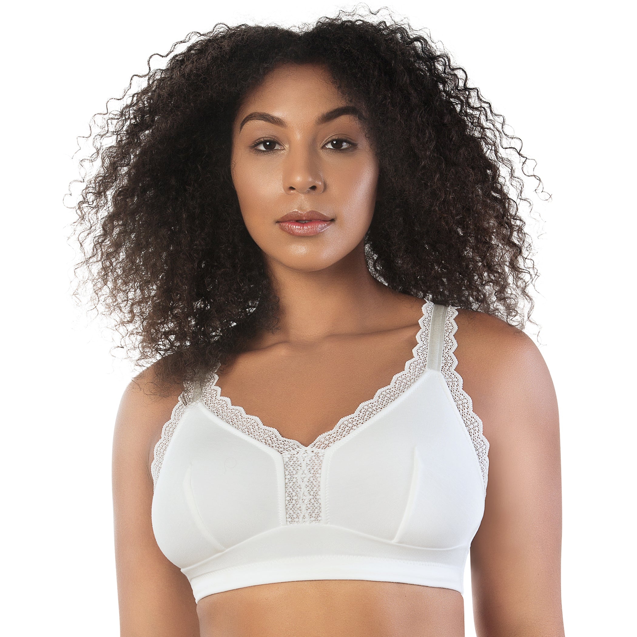  PARFAIT Dalis Wire-Free Bralette - Pearl White - Bonton