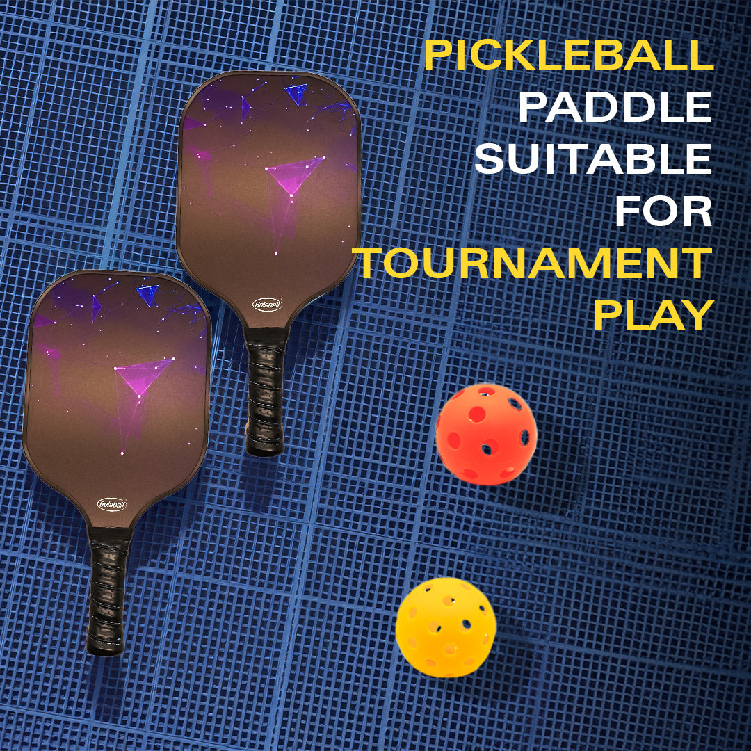  Bolaball Pickleball Paddle Black – Lightweight Grip - Default Title - Bonton