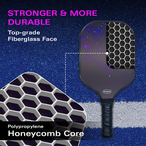 Pickleball Paddle Black – Lightweight Grip