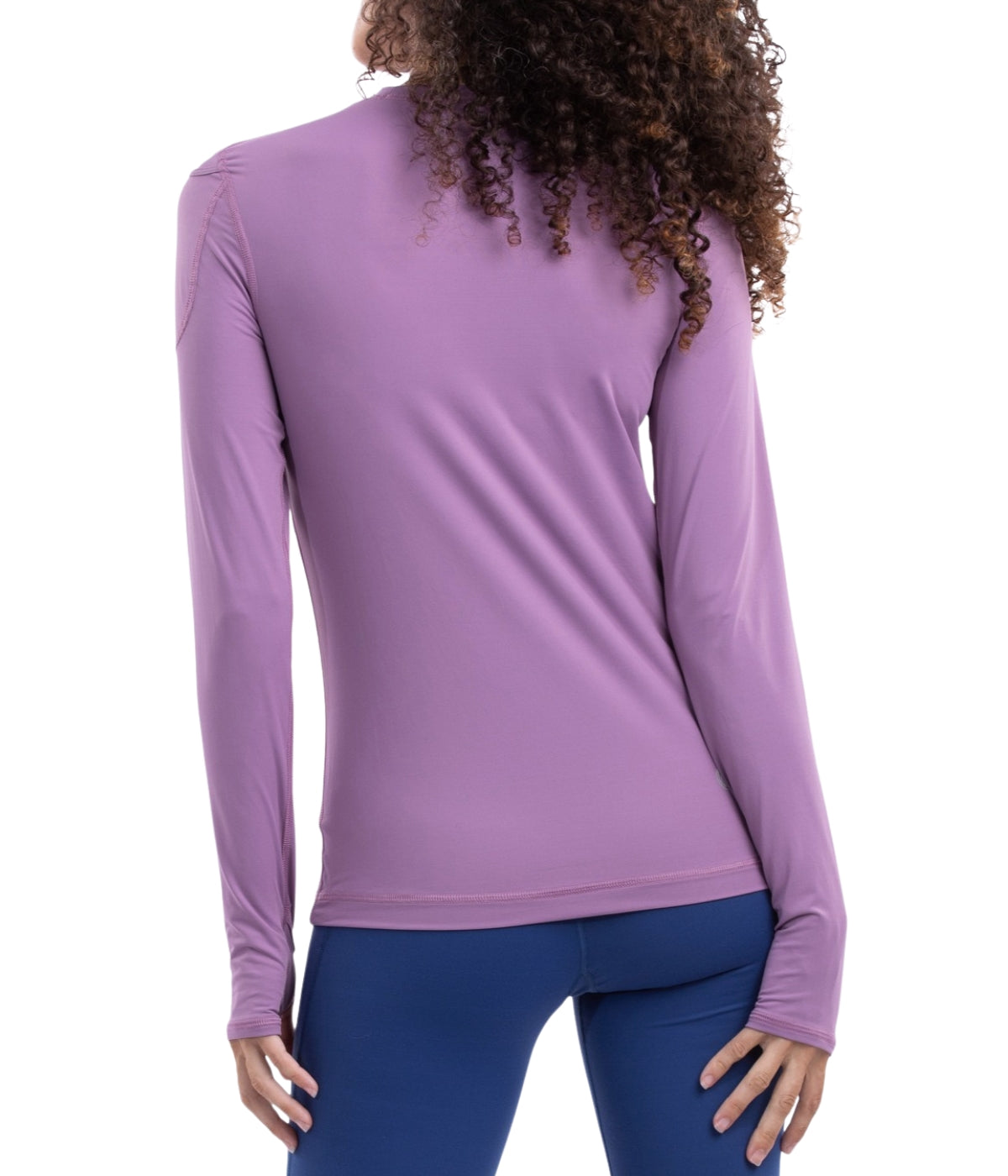  BloqUV BloqUV Women's UPF 50+ Sun Protection Long Sleeve Sun Shirt 24/7 Top - Plum - Bonton