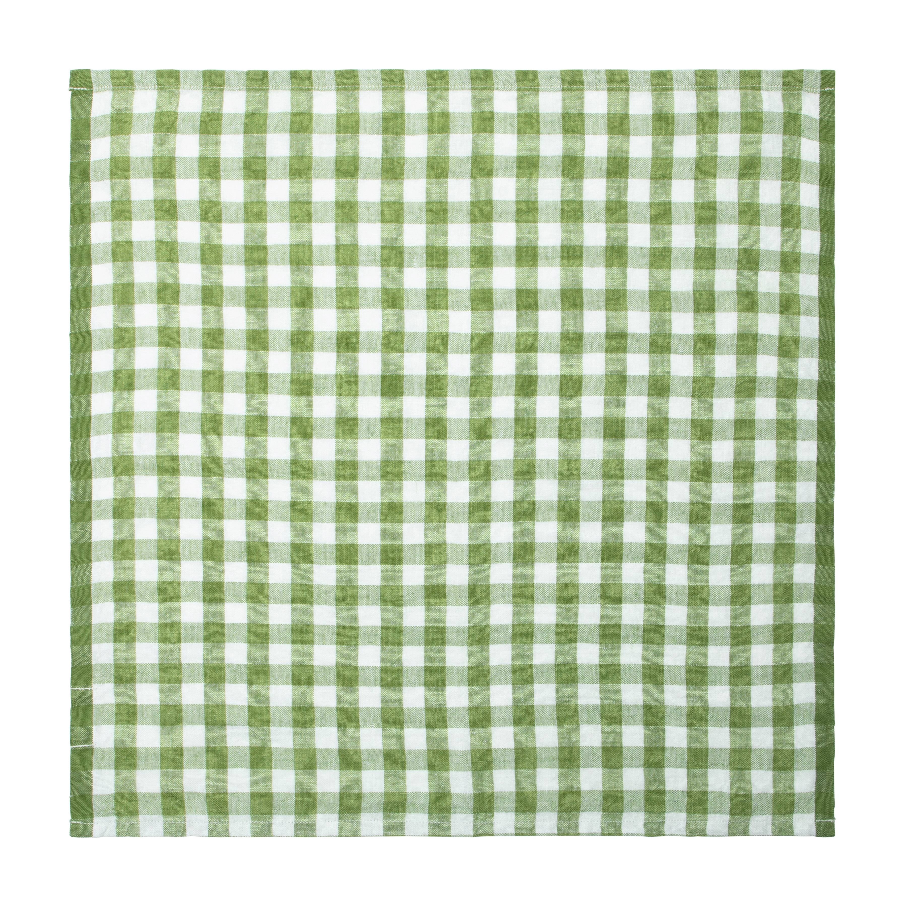  Caravan Picnic Napkin 20x20 - Set of 4 - Basil - Bonton