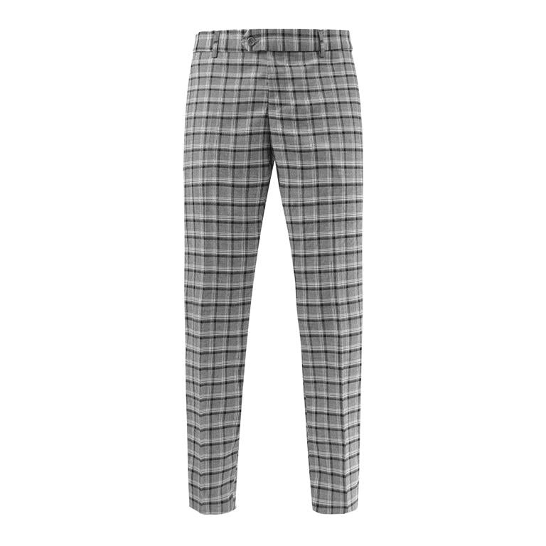  Barocco Plaid Parade BLUE - BLUE - Bonton