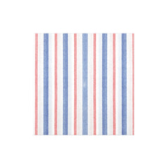 Papersoft Napkins Americana Stripe Cocktail Napkins (Pack of 20) - Set of 6