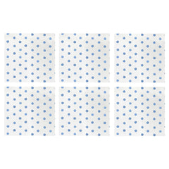 Papersoft Napkins Dot Cocktail Napkins (Pack of 20) - Set of 6