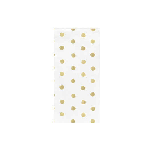 Papersoft Napkins Dot Guest Towels (Pack of 50)