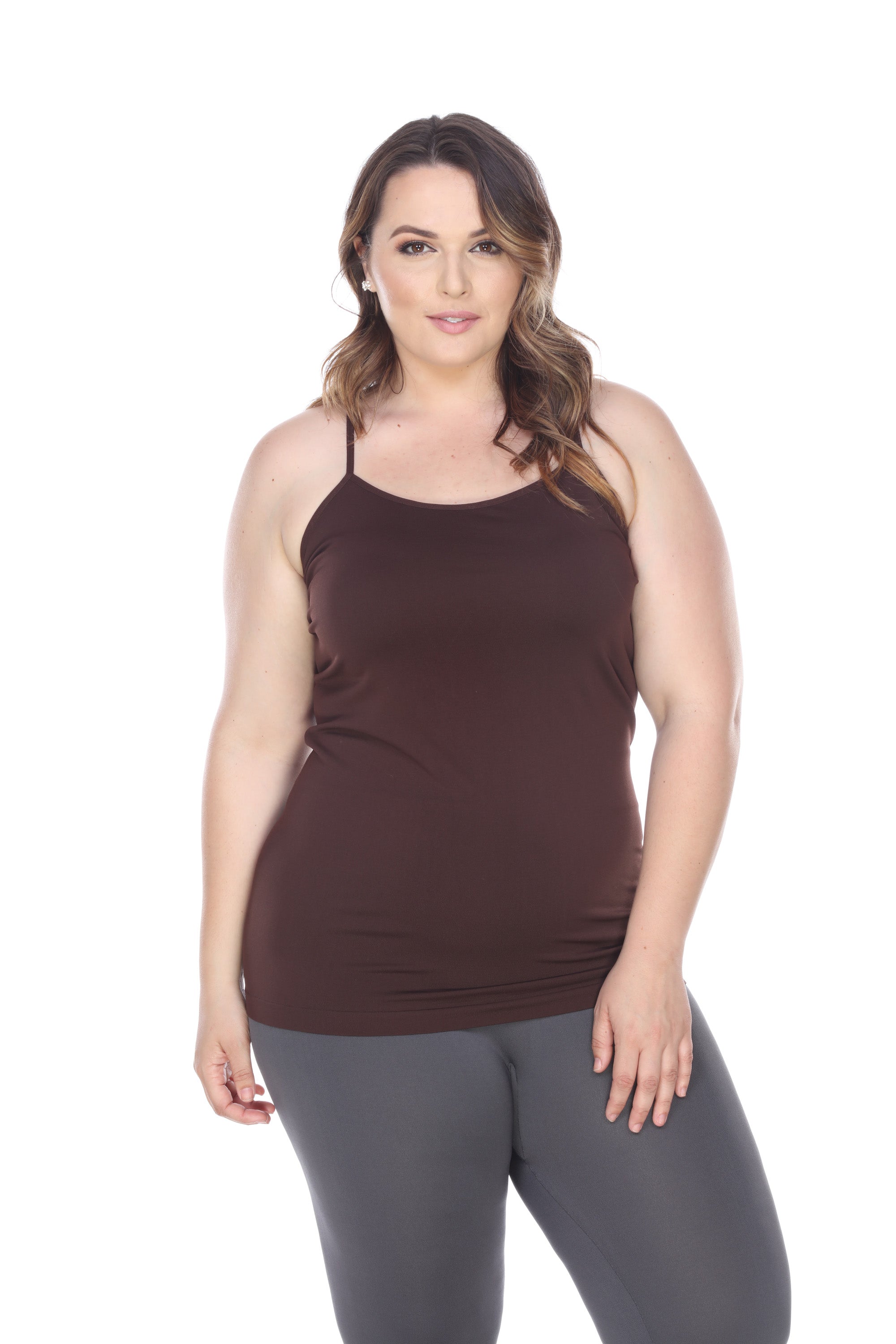  White Mark Plus Size Tank Top - One Size - Bonton