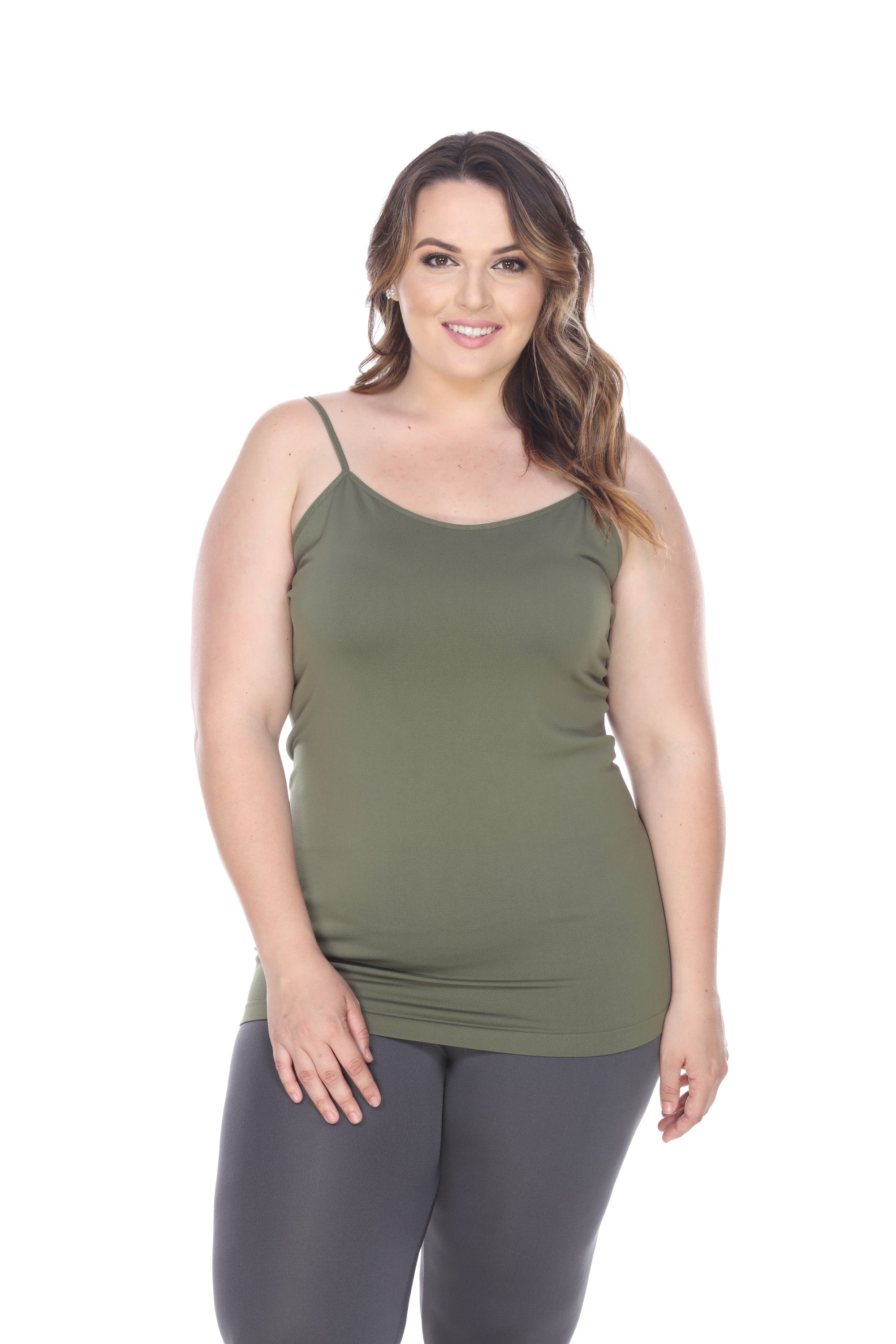  White Mark Plus Size Tank Top - One Size - Bonton