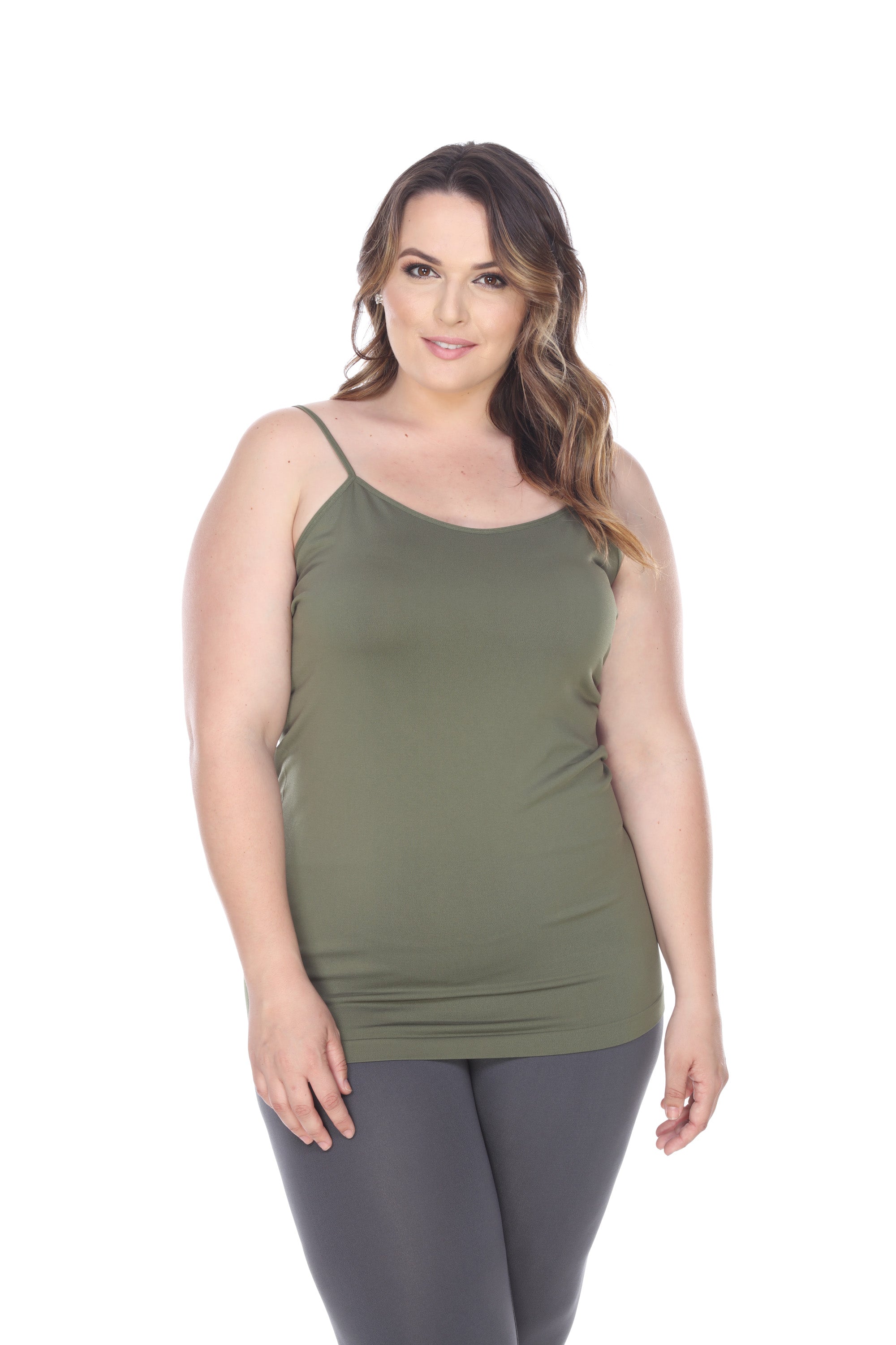  White Mark Plus Size Tank Top - One Size - Bonton