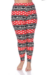 Plus Size Printed Leggings