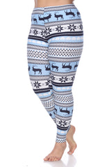 Plus Size Printed Leggings