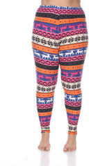 Plus Size Printed Leggings