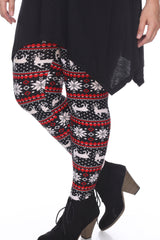 Plus Size Printed Leggings