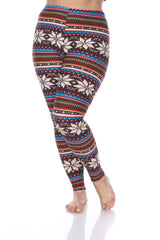 Plus Size Printed Leggings