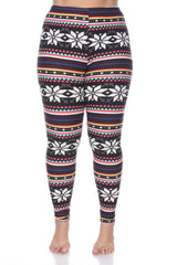 Plus Size Printed Leggings