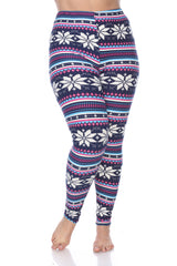 Plus Size Printed Leggings