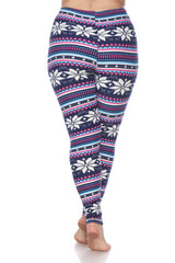 Plus Size Printed Leggings