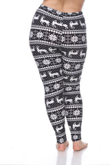 Plus Size Printed Leggings