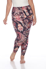 Plus Size Printed Leggings