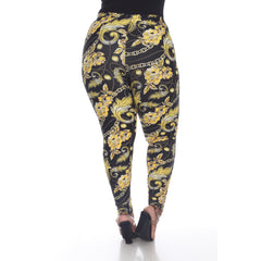 Plus Size Printed Leggings