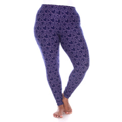 Plus Size Super Soft Heart Printed Leggings