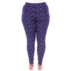 Plus Size Super Soft Heart Printed Leggings