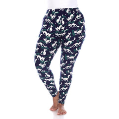 Plus Size Super Soft Cat Printed Leggings