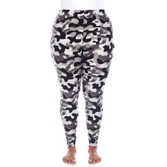 Plus Size Super Soft Camo Printed Leggings