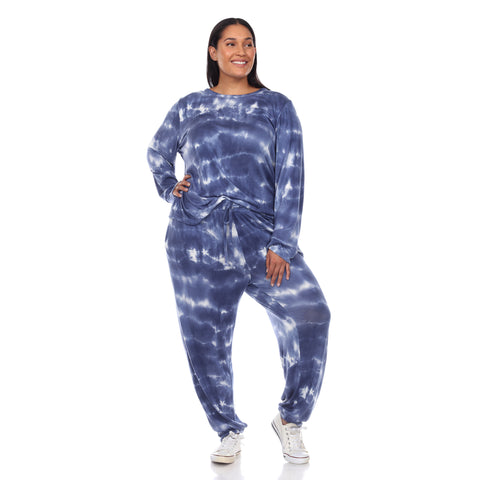 Plus Size 2 Piece Lounge Set