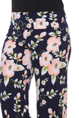 Floral Print Plus Size Palazzo Pants