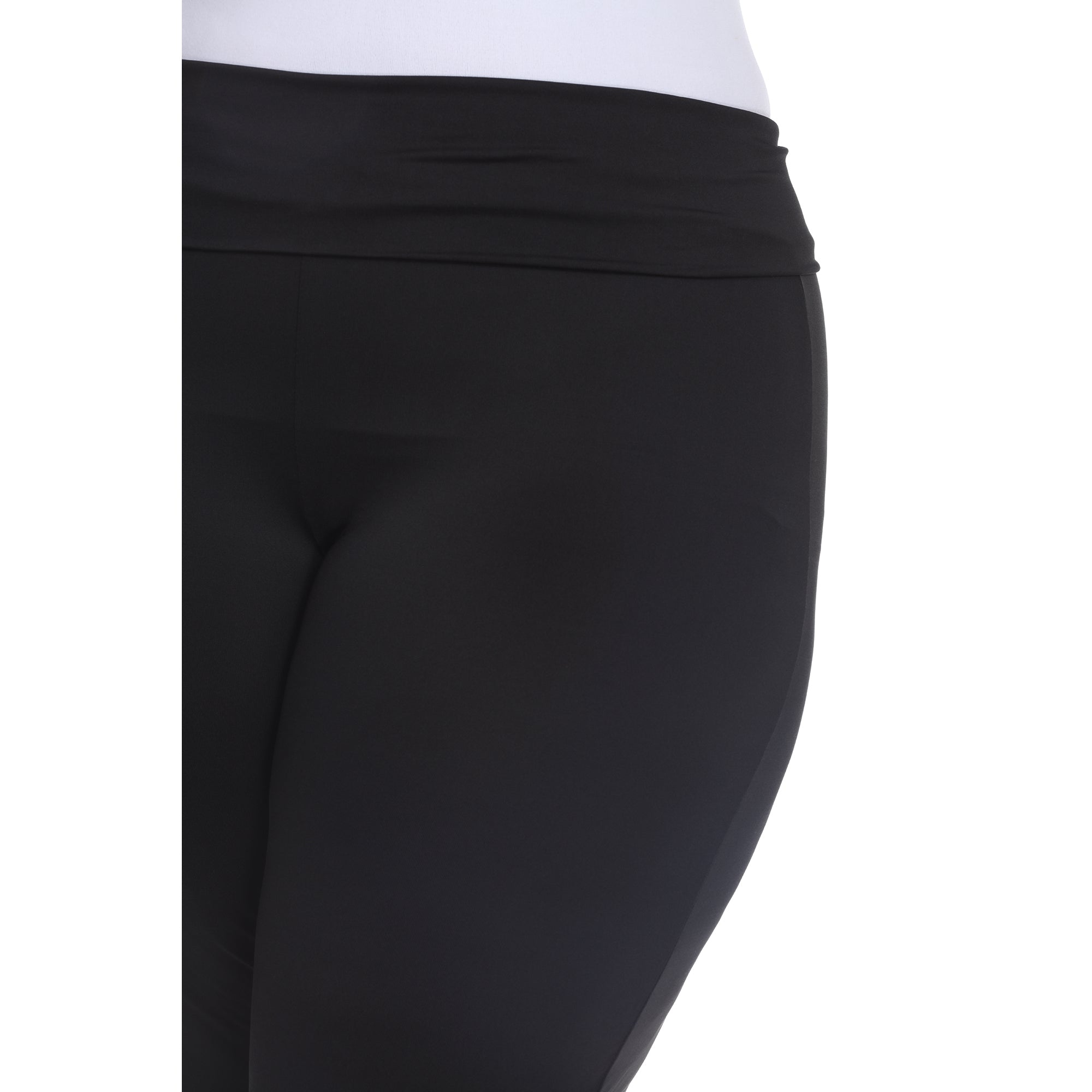  White Mark Plus Size Solid Palazzo Pants - 3x - Bonton