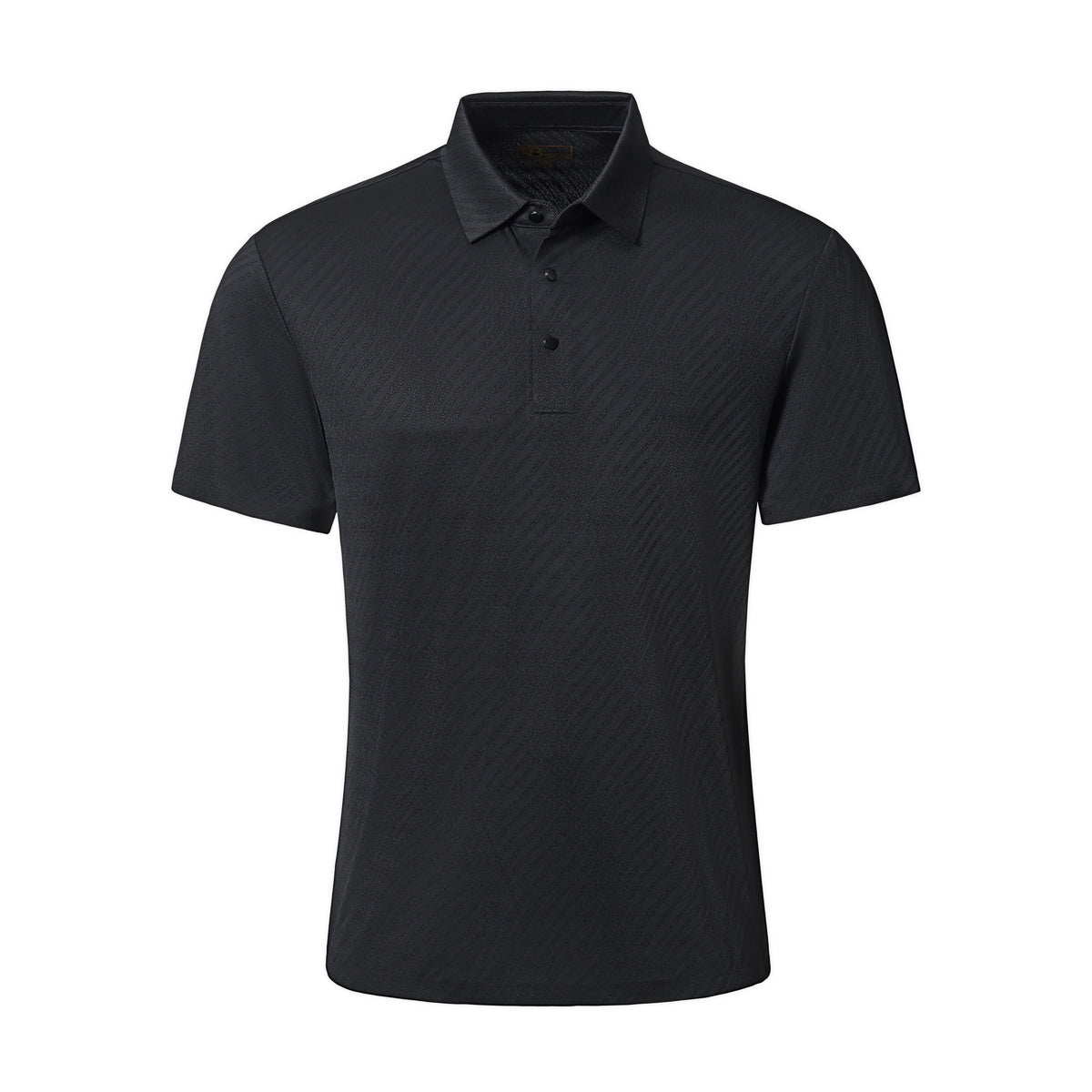  Barocco Phantom Seamless Polo BLACK - BLACK - Bonton