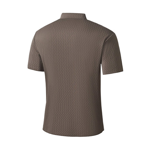 Waveform Tech Men's Polo Brown