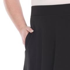 Plus 'Tasmin' Flare Midi Skirts