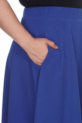 Plus 'Tasmin' Flare Midi Skirts