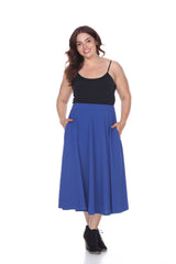 Plus 'Tasmin' Flare Midi Skirts