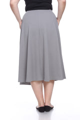 Plus 'Tasmin' Flare Midi Skirts