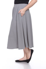 Plus 'Tasmin' Flare Midi Skirts