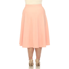 Plus 'Tasmin' Flare Midi Skirts