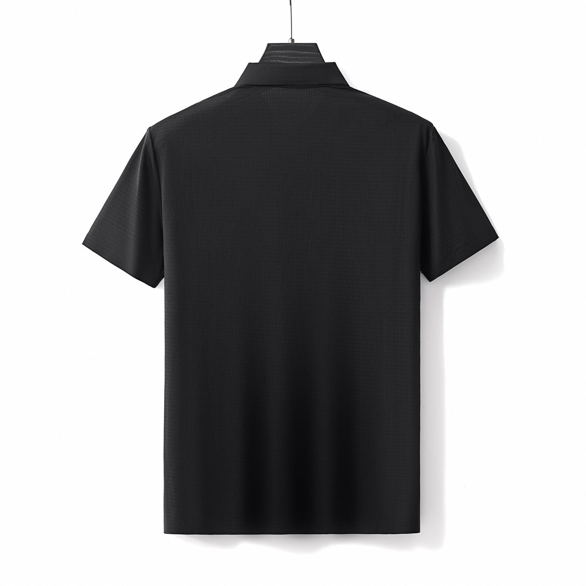  Barocco Helix Stitchless Polo BLACK - BLACK - Bonton