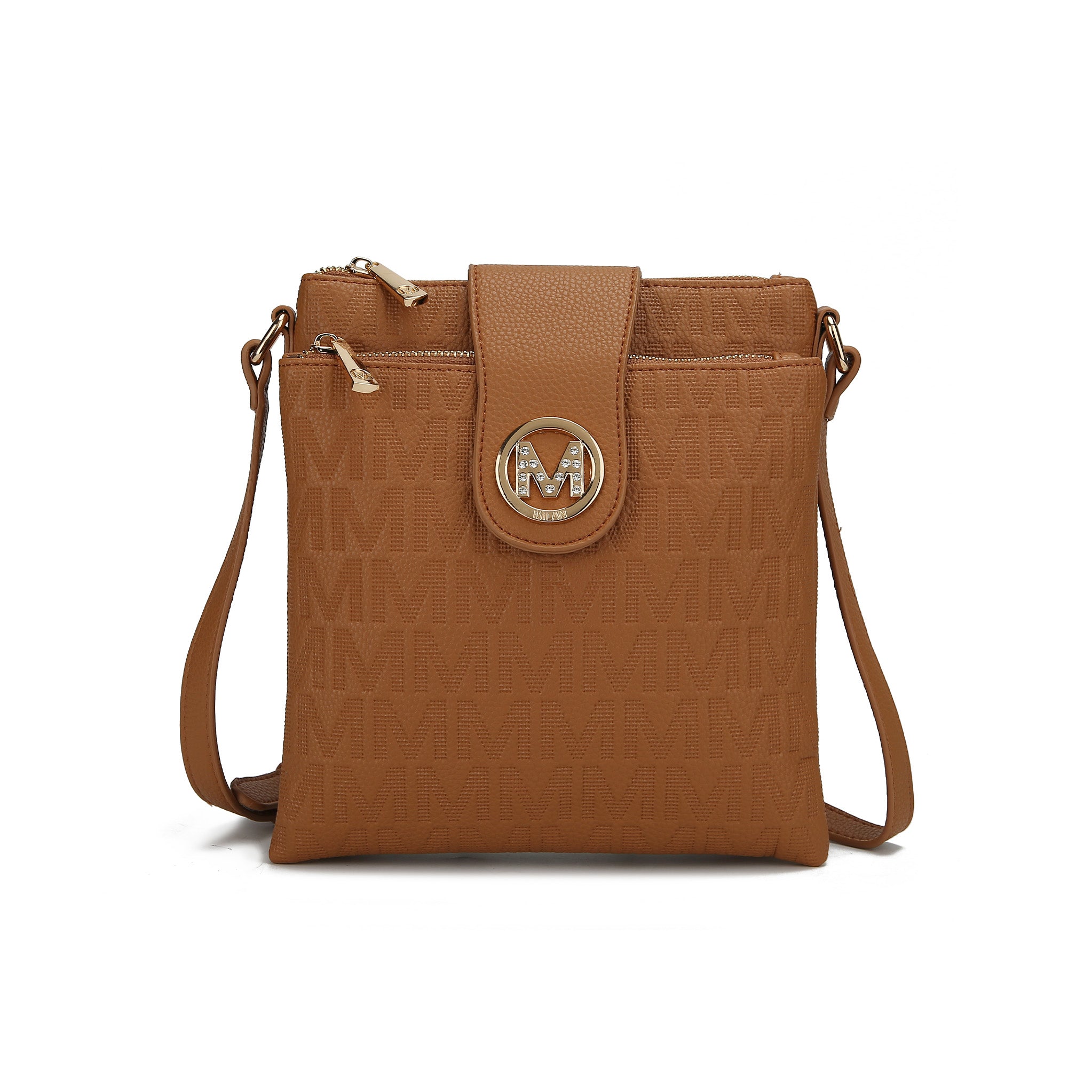  MKF Collection Marietta Signature Crossbody Bag - Rose Pink - Bonton