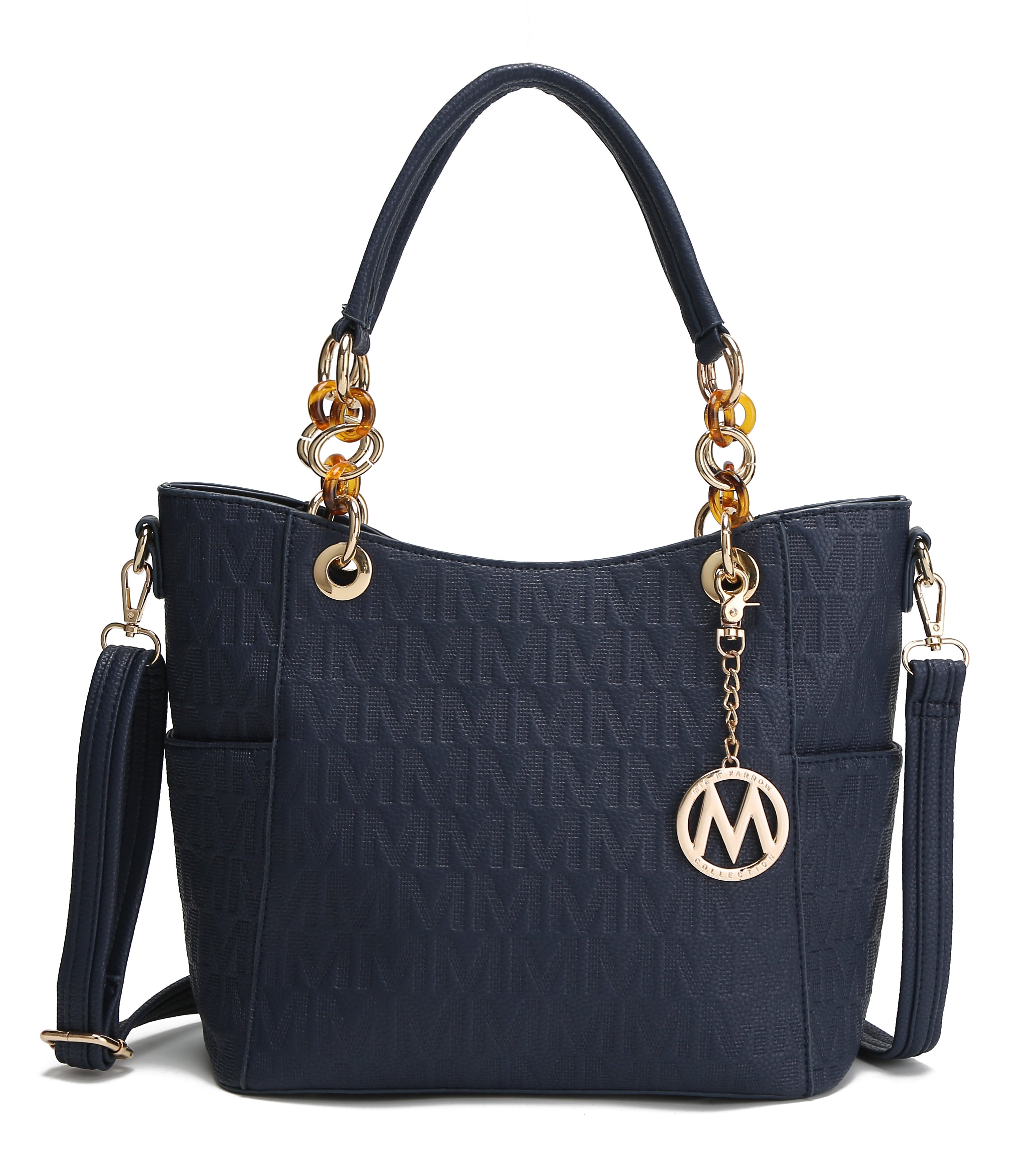  MKF Collection Rylee Signature Tote Bag - Black - Bonton