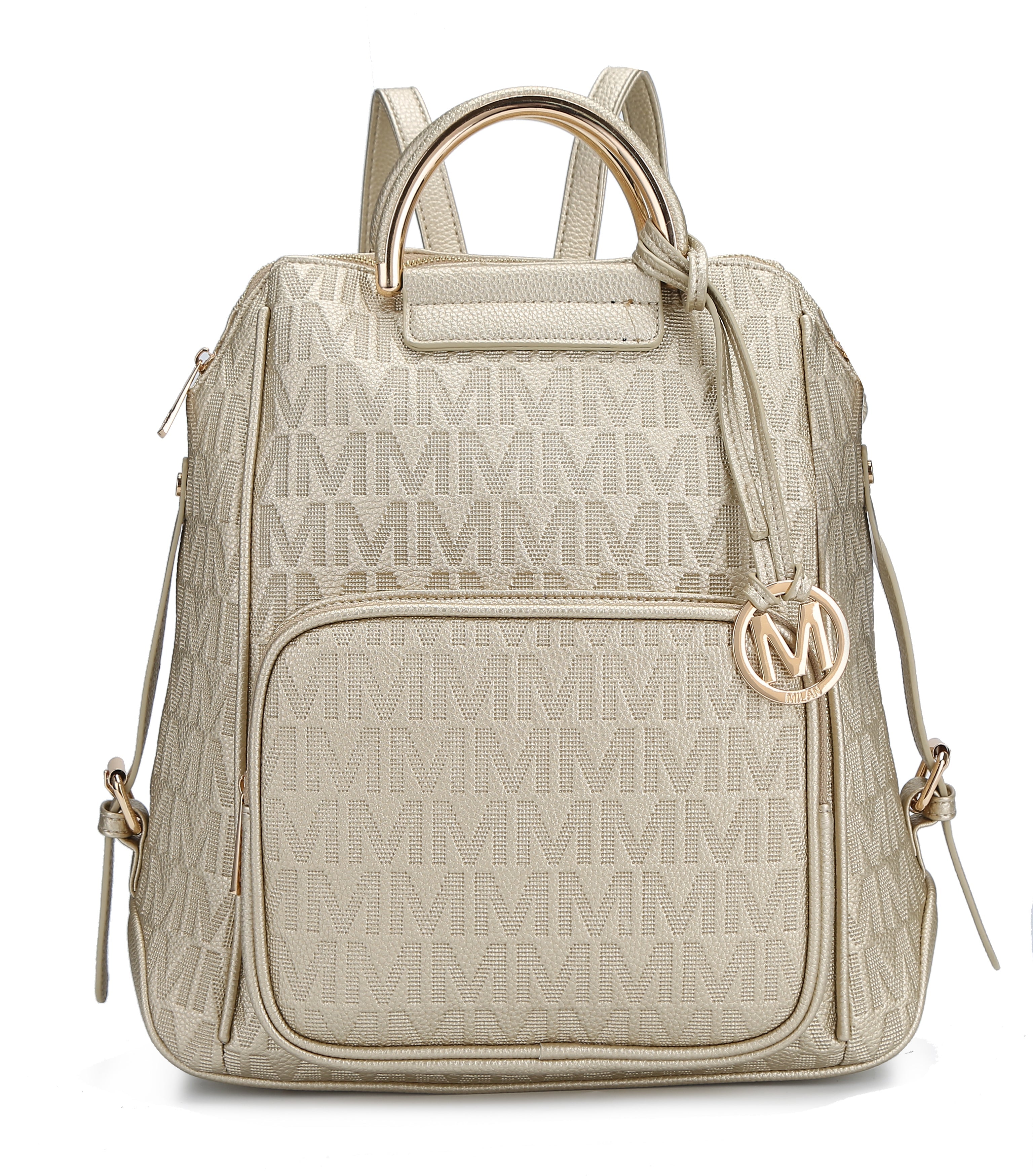  MKF Collection Torra Signature Backpack - Beige - Bonton