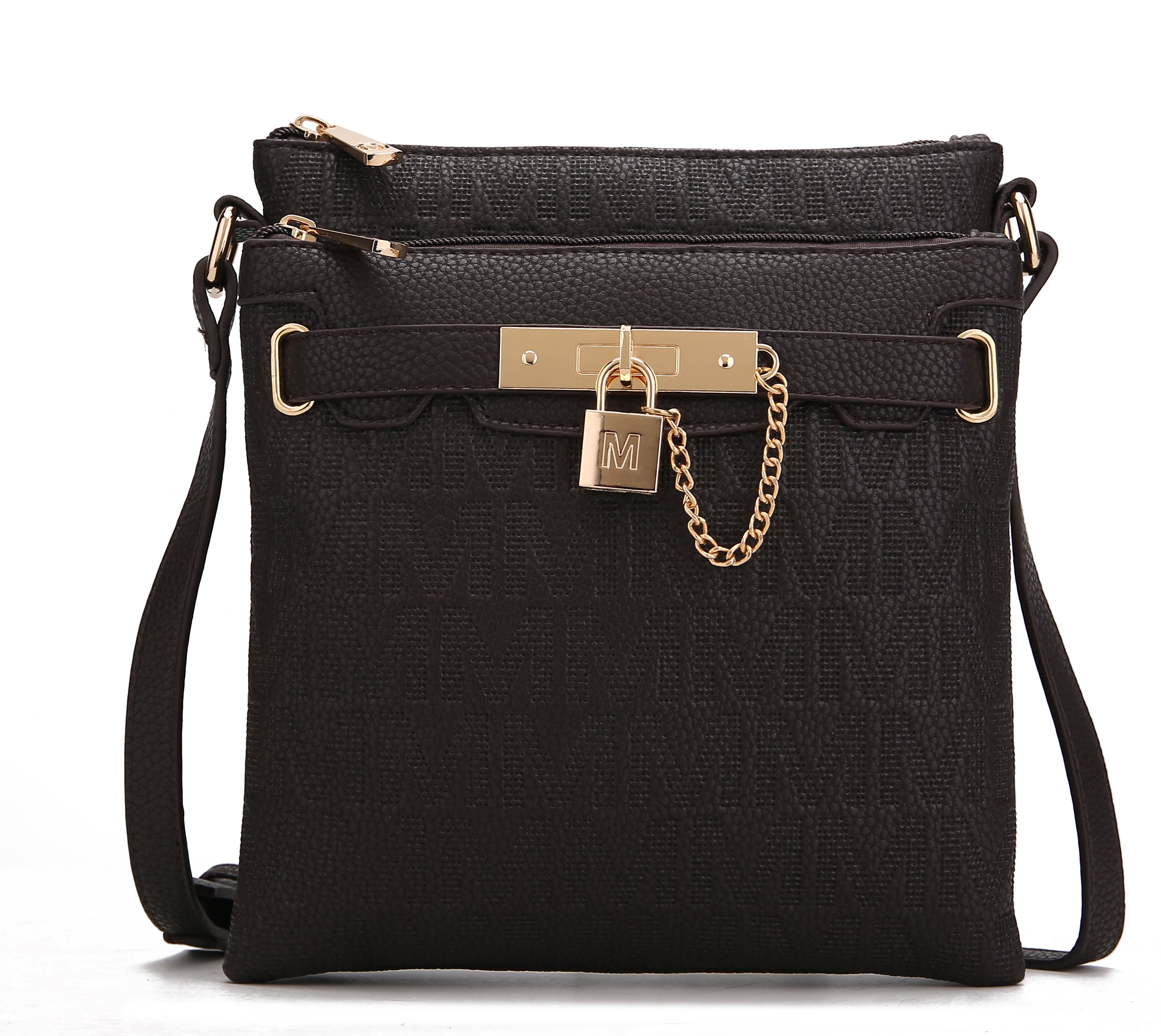  MKF Collection Hallie Crossbody Bag - Black - Bonton
