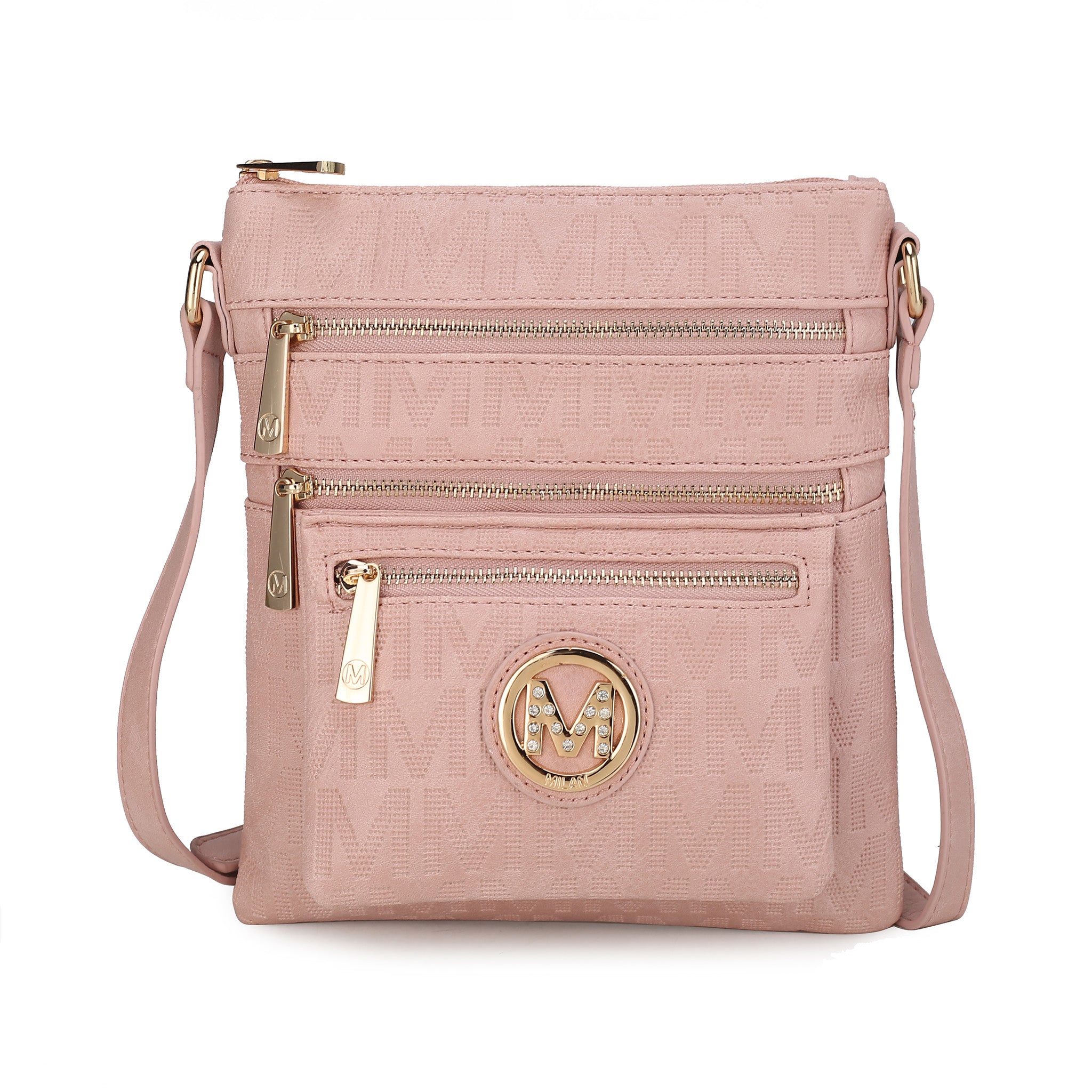  MKF Collection Jessy Signature Crossbody Bag - Black - Bonton