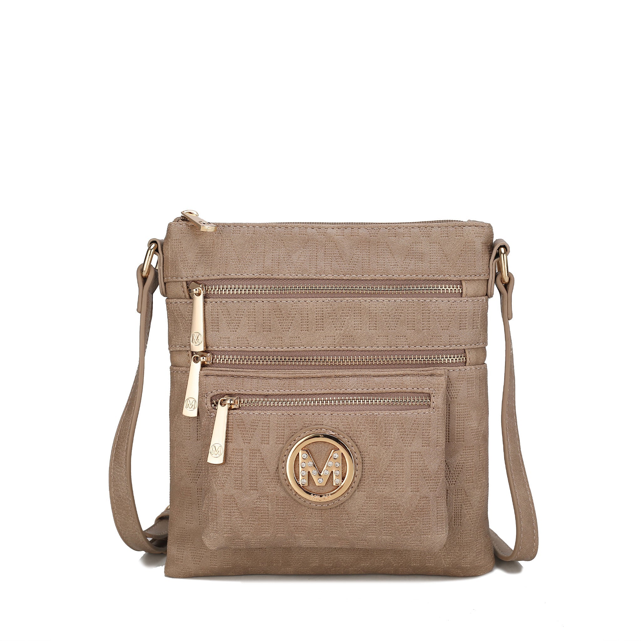  MKF Collection Jessy Signature Crossbody Bag - Black - Bonton