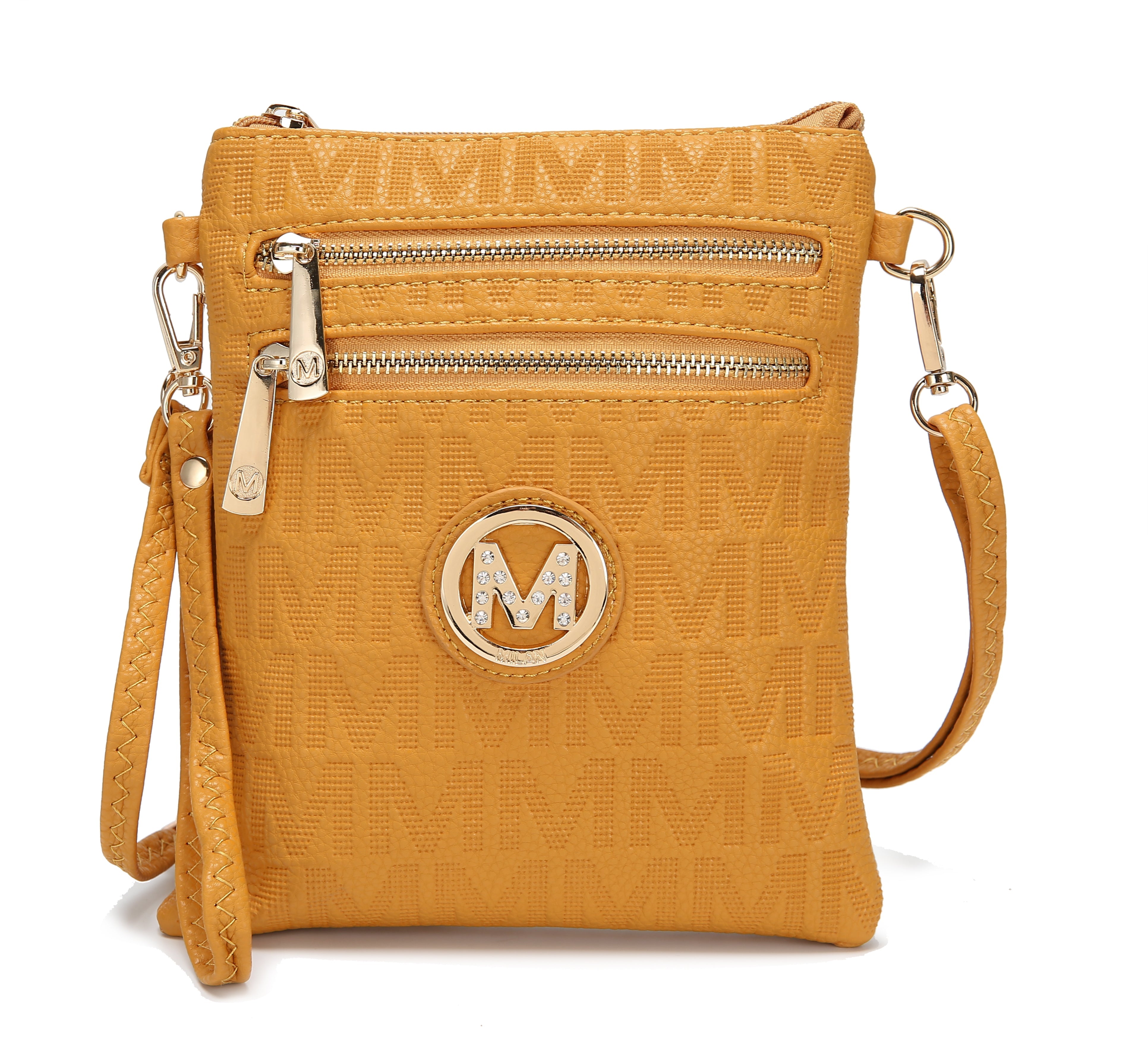  MKF Collection Andrea Signature Crossbody Bag - Red - Bonton